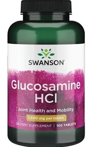 Swanson - Glukozamina HCL, 1500mg, 100 tabletek