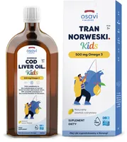 Osavi - Tran Norweski Kids, 500mg Omega 3, Cytryna, 500 ml