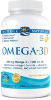 Nordic Naturals - Omega 3D, 690mg Omega 3 + Witamina D3, Cytryna, 120 kapsułek miękkich