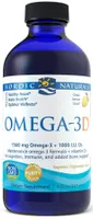 Nordic Naturals - Omega 3D, 1560mg Omega 3 + Witamina D3, Cytryna, Płyn, 237 ml