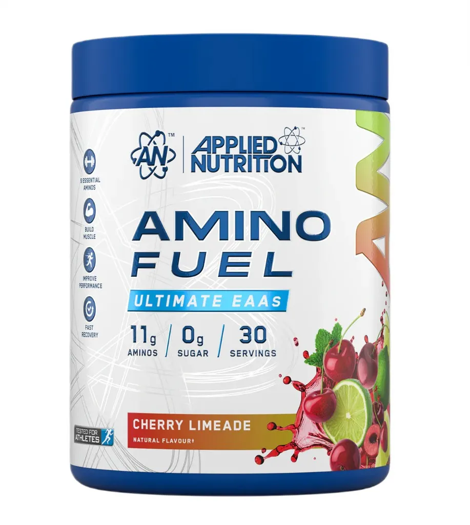 Applied Nutrition - Aminokwasy, Amino Fuel, Cherry Limeade, Proszek, 390g