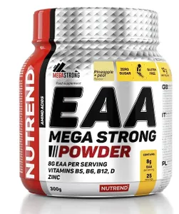Nutrend - EAA Mega Strong Powder, Ananas + Gruszka, Proszek, 300g