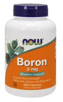 NOW Foods - Boron, 3mg, 250 Capsules