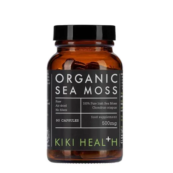 KIKI Health - Mech Irlandzki, Sea Moss Organic, 500mg, 90 kapsułek