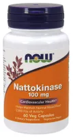 NOW Foods - Nattokinase, 100mg, 60 vkaps
