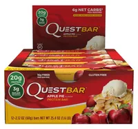 Quest Nutrition - Quest Bar, Baton Proteinowy, Apple Pie, 12 Batonów x 60g