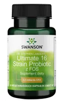Dr. Stephen Langer's Ultimate 16 Strain Probiotic z FOS, 3.2 Miliarda CFU - 60 vcaps (EAN 087614190518)
