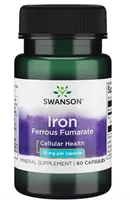 Swanson - Iron Fumarate, 18 mg, 60 capsules