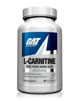 GAT - L-Carnitine, 500mg, 60 vkaps