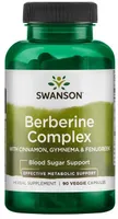 Swanson - Berberine Complex, Cinnamon, Gymnema & Fenugreek, 90vcaps