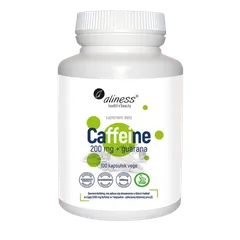 Aliness - Kofeina, Caffeine, 200 mg,  100 vkaps