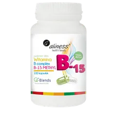 Aliness - Witamina B Complex, B15 Methyl, 100 vkaps
