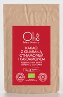 Oho - Cocoa with Guarana, Cinnamon and Cardamom, Powder, 100g