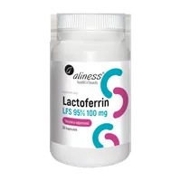 Aliness - Laktoferyna LFS 90%, 100 mg,  60 kapsułek