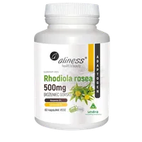 Aliness - Rhodiola Rosea, 500 mg, 60 kapsułek