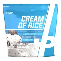 Trained by JP - Kleik Ryżowy, Cream of Rice, Cookies & Cream, Proszek, 2000g