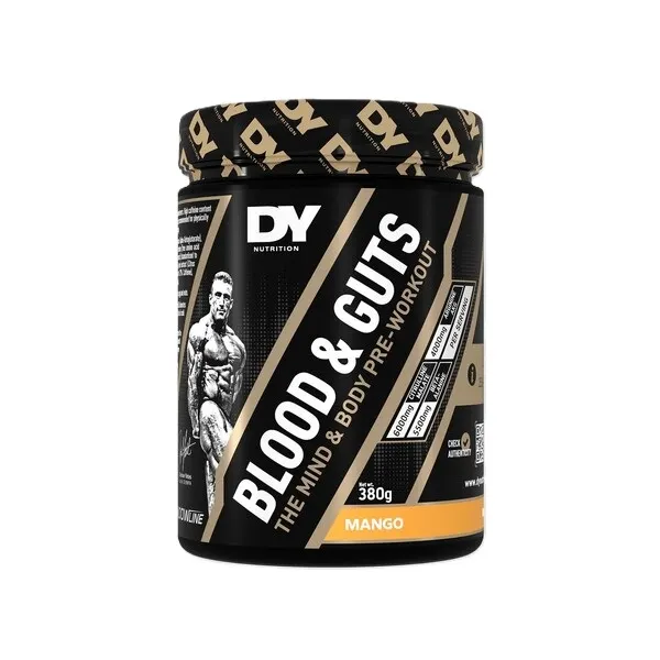 Dorian Yates - Blood and Guts, Mango, Proszek, 380g