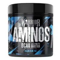 Warrior - Aminos BCAA, Blazin Blue Raz, Powder, 360g