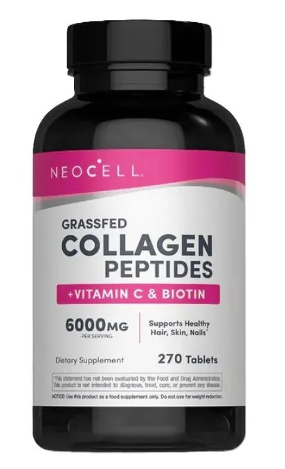 NeoCell - Kolagen + Witamina C & Biotyna, 270 tabletek