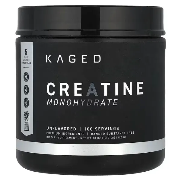 Kaged Muscle - Monohydrat Kreatyny, Proszek, 510g