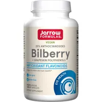 Jarrow Formulas - Bilberry, Bilberry + Grape Peel, Polyphenols, 120 capsules