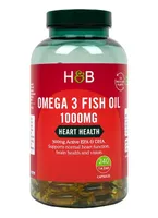 Holland & Barrett  - Omega 3 Fish Oil, 1000mg, 240 kapsułek