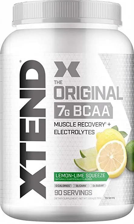 Xtend - Aminokwasy, BCAA, Lemon Lime Squeeze, Proszek 1330g