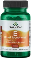 Swanson - Vitamin E, Mixed Tocopherols, 400 IU, 100 Softgeles