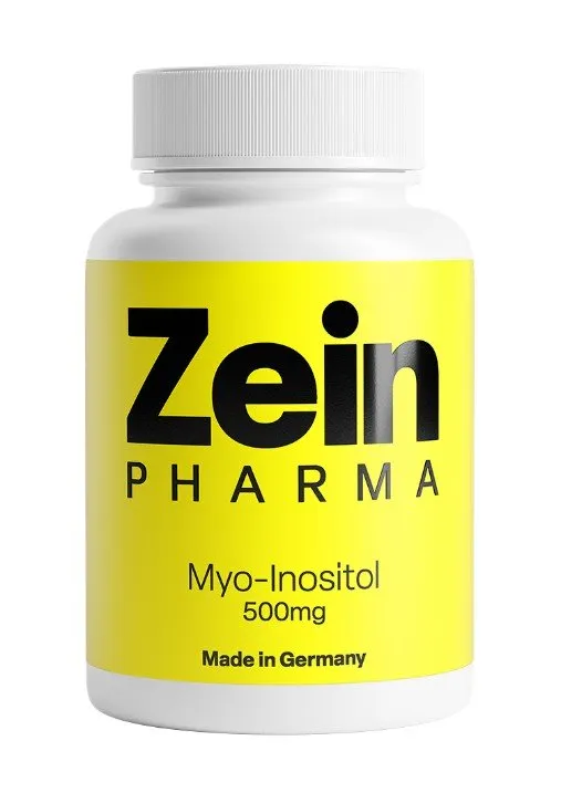 Zein Pharma - Inositol, Myo-Inositol, 500mg, 180 capsules