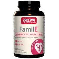 Jarrow Formulas - Famil-E, Witamina E, 60 kapsułek miękkich