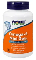 NOW Foods - Omega 3 Mini Gels, 180 Softgeles