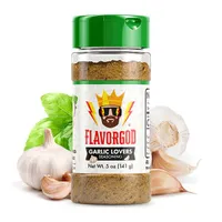 FlavorGod - Garlic Lovers Seasoning, Proszek, 141g