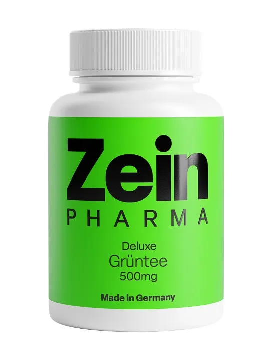 Zein Pharma - Green Tea, Green Tea Deluxe, 500mg, 60 capsules