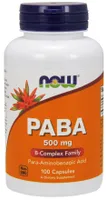 NOW Foods - PABA, 500mg, 100 kapsułek