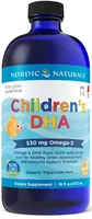 Nordic Naturals - Children's DHA, 530mg, Smak Truskawkowy, Płyn, 473 ml