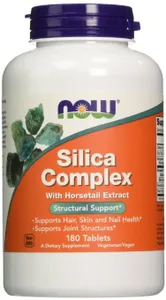 ﻿NOW Foods - Silica Complex, 180 tabletek