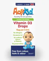 ActiKid - Vitamin D3 Drops, 10mcg, Płyn, 30 ml
