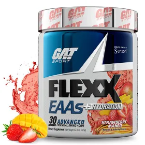 GAT - Flexx EAAs + Hydration, Truskawka Mango, Proszek, 345g