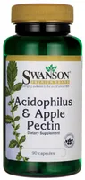 Swanson - Acidophilus & Pektyna Jabłkowa, 90 kapsułek