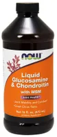 ﻿NOW Foods - Glukozamina i Chondroityna z MSM, Płyn, 473ml