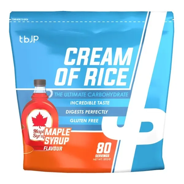 Trained by JP - Kleik Ryżowy, Cream of Rice, Maple Syrup, Proszek, 2000g