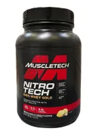 MuscleTech - Nitro-Tech 100% Whey Gold, Odżywka Białkowa, French Vanilla Cream, Proszek, 908g