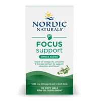 Nordic Naturals - Omega Focus + Citicoline & Bacopa Monnieri Extract, 1280mg, 60 softgels