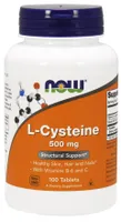 NOW Foods - L-Cysteina, 500 mg, 100 tabletek