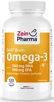 Zein Pharma - Omega 3 Gold, Brain Edition, 120 Softgeles