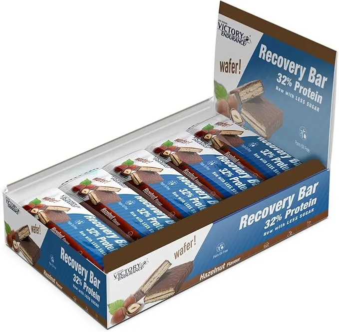 Weider - Baton Regeneracyjny, Victory Endurance Recovery Bar, Orzech Laskowy, 12 x 50 g