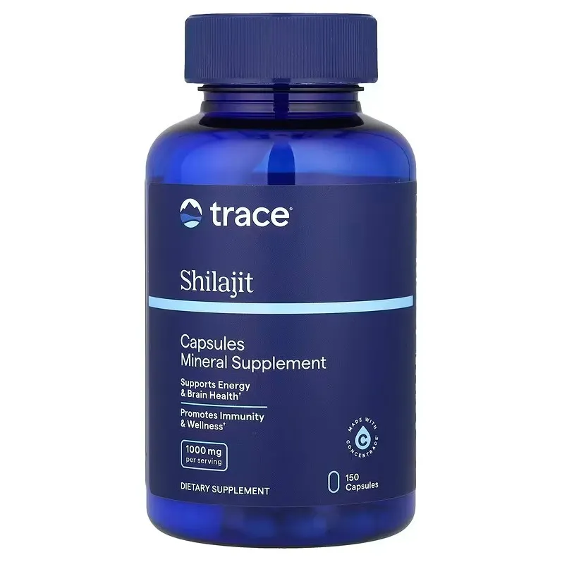 Trace Minerals - Shilajit, 1000mg, 150 kapsułek