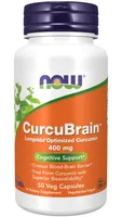 NOW Foods - CurcuBrain, 400mg, 50 vcaps
