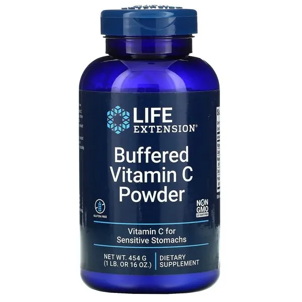 Life Extension - Witamina C, Buforowana, Proszek, 454g
