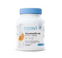 Osavi - Vitamin D3 + K2, 2000IU + 100 μg, 60 Softgeles